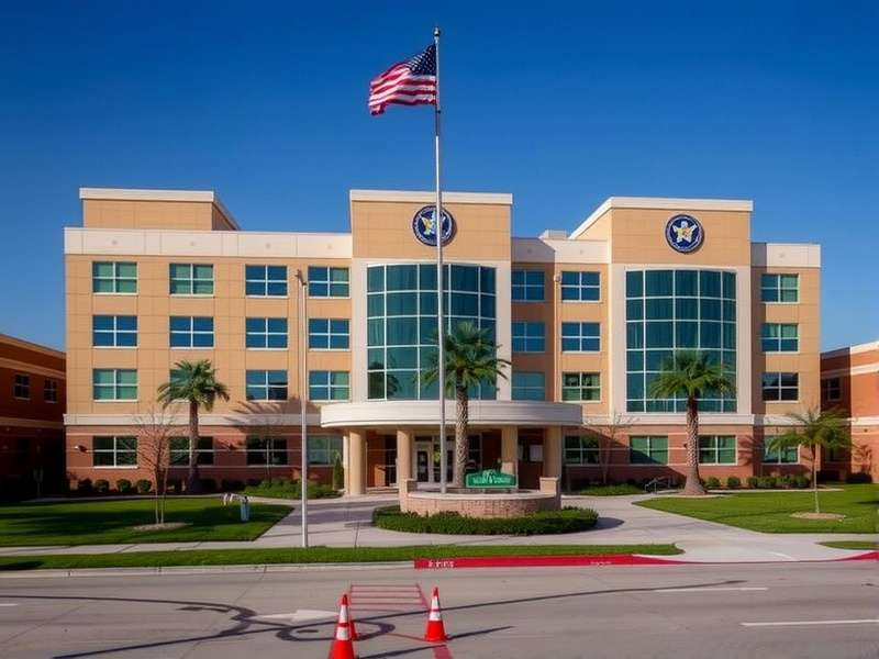 12 Air Force Hospital Building Front View